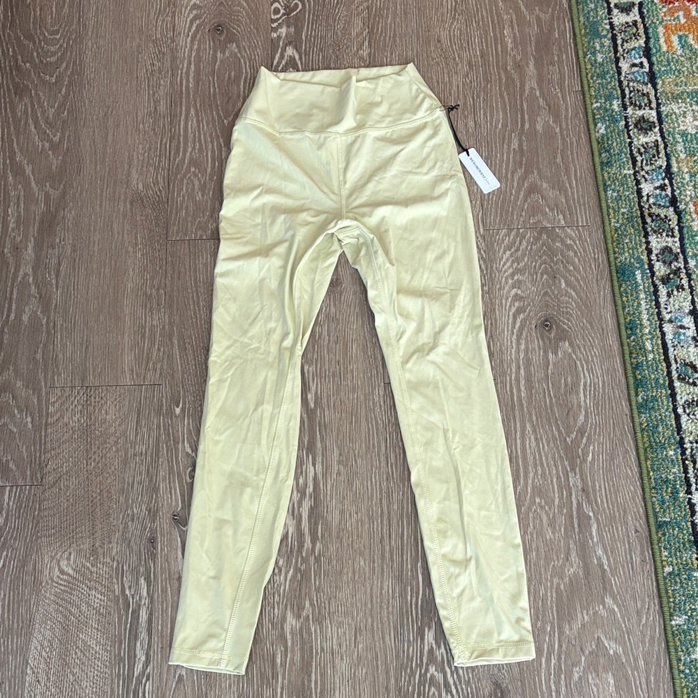 WeWoreWhat Butter Yellow Leggings